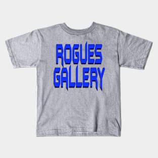 ROGUES GALLERY Title Logo Kids T-Shirt